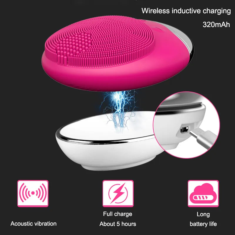 Cleansing Rotary Silicon Brush