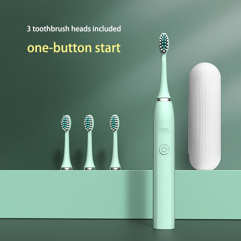 Ultrasonic Electric Toothbrush with Automatic vibrator