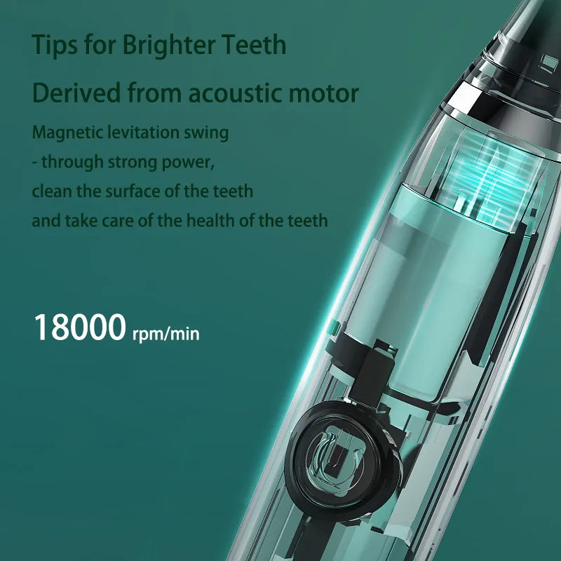 Ultrasonic Electric Toothbrush with Automatic vibrator