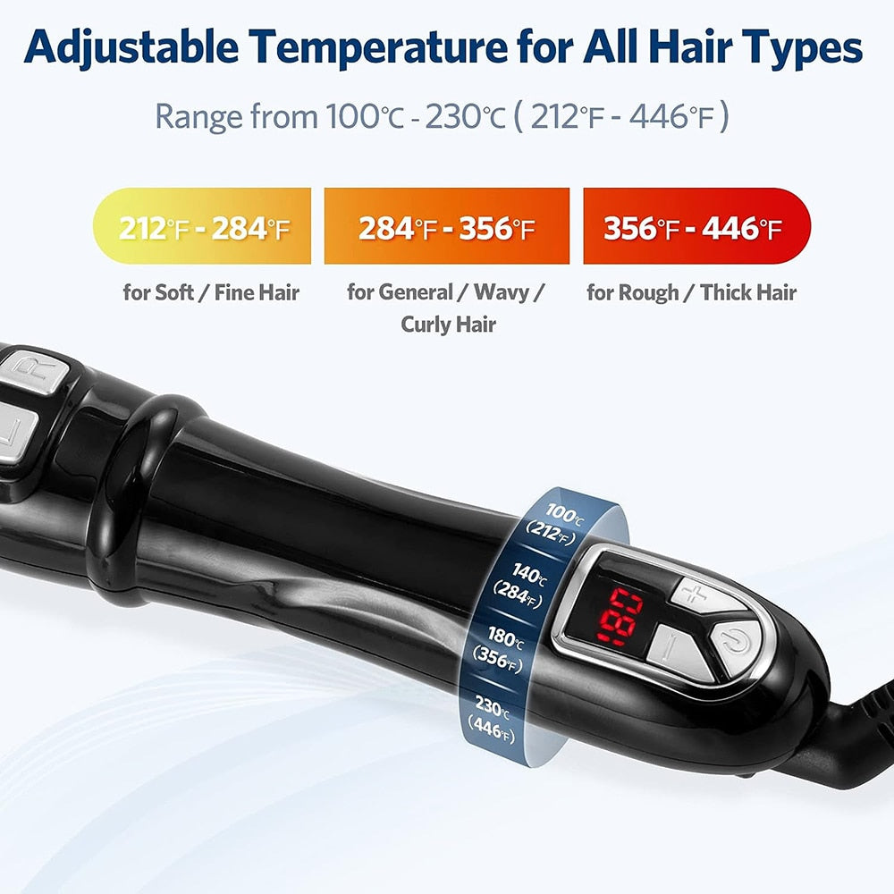 Auto-rotate Hair Curler Wand