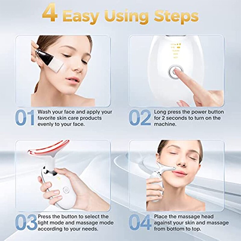 Face & Neck Lifting EMS Beauty Device